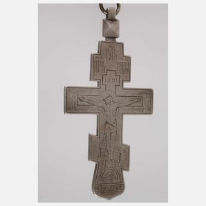 Orthodoxes Silberkreuz