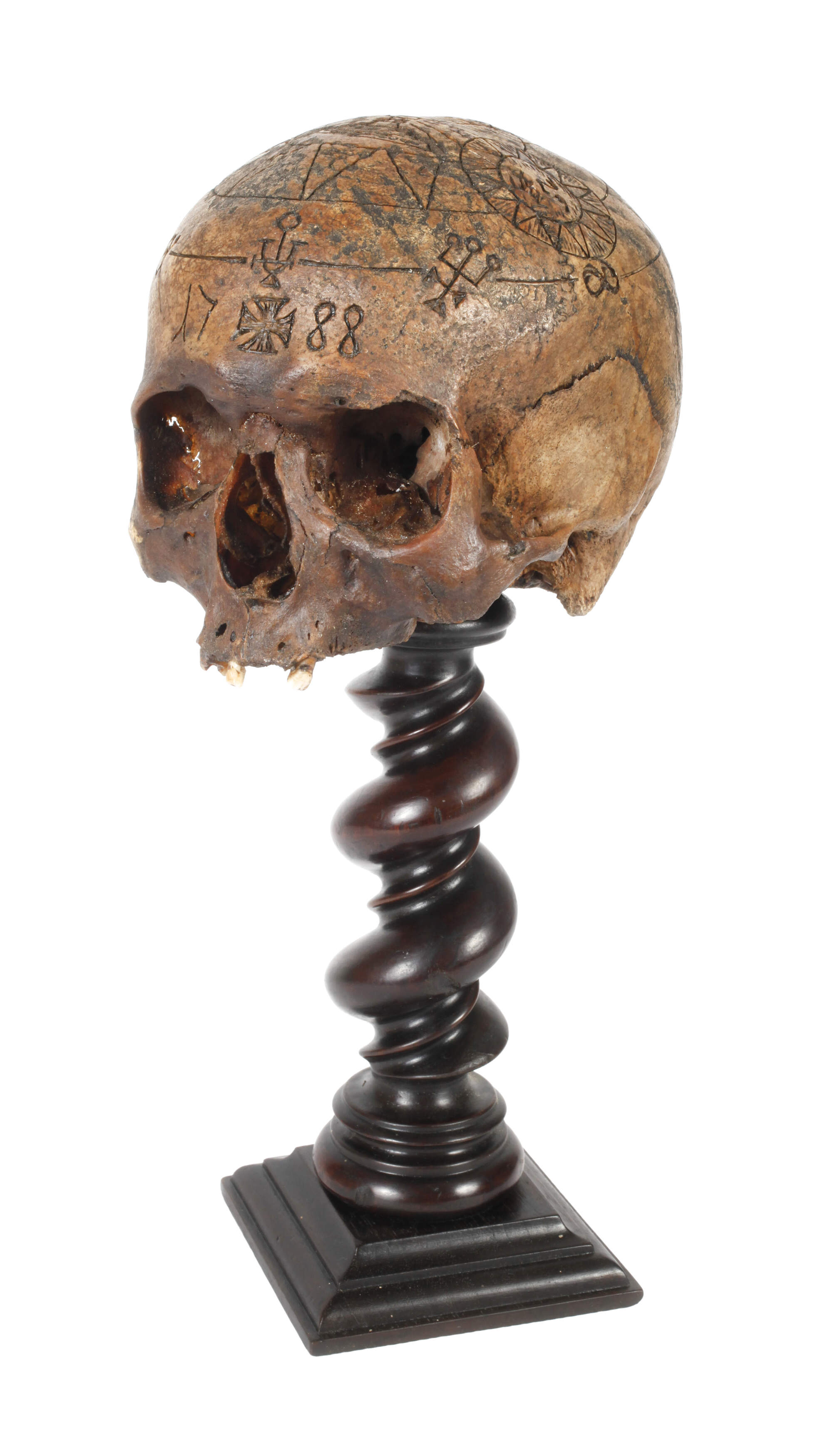 Barocker Schwurschädel
