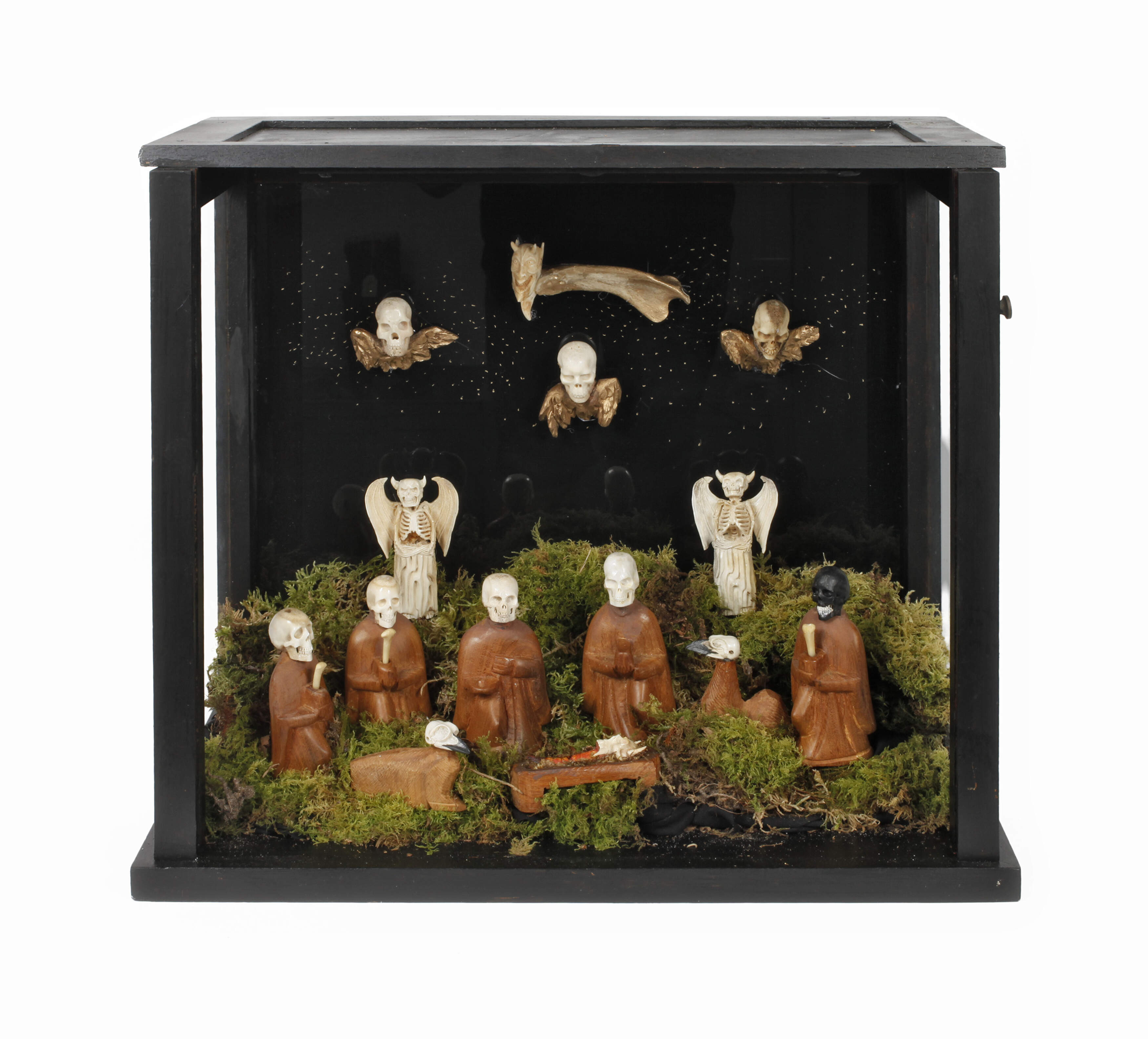 Satanische Weihnachtskrippe