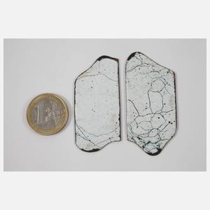 Paar Emailleminiaturen
