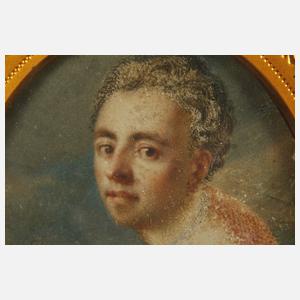 Eduard Green Malbone attr., Miniaturportrait