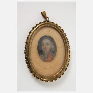 Konvolut Miniaturportraits