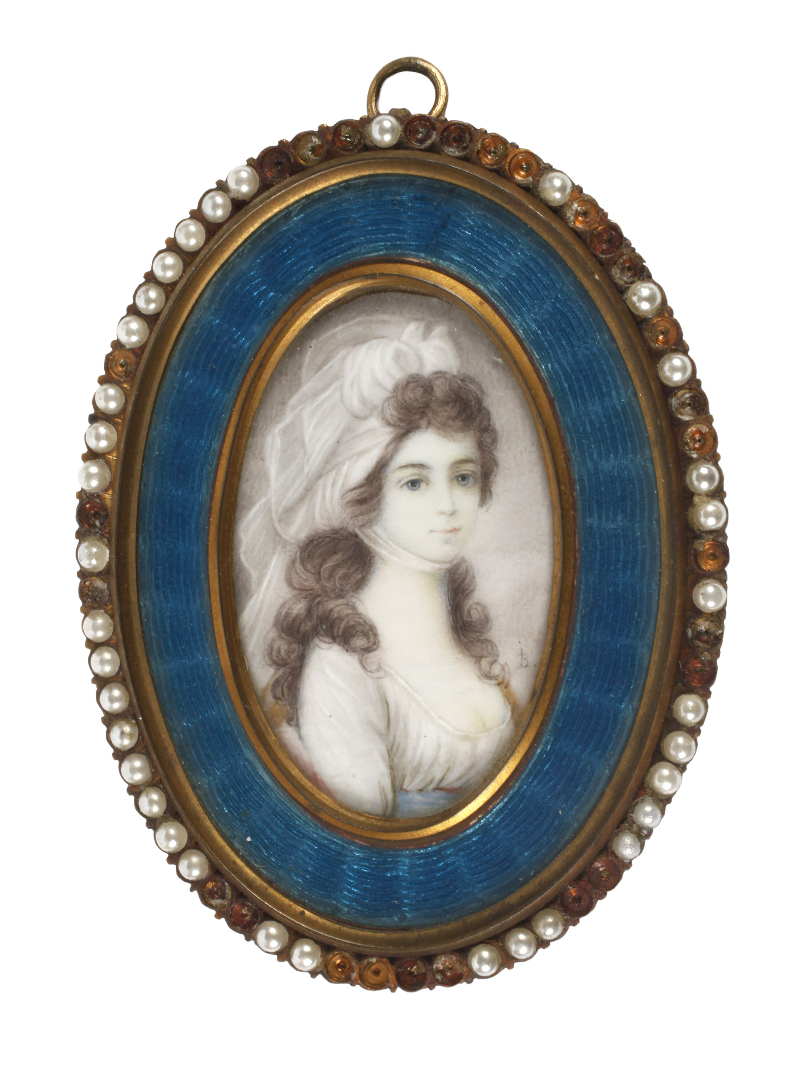 Emaillemedaillon