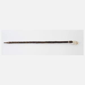 Figürlicher Spazierstock