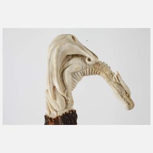 Figürlicher Spazierstock