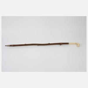 Figürlicher Spazierstock