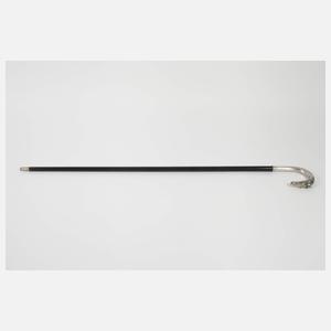 Spazierstock Silber