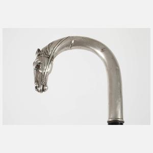 Spazierstock Silber