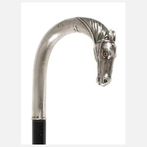 Spazierstock Silber