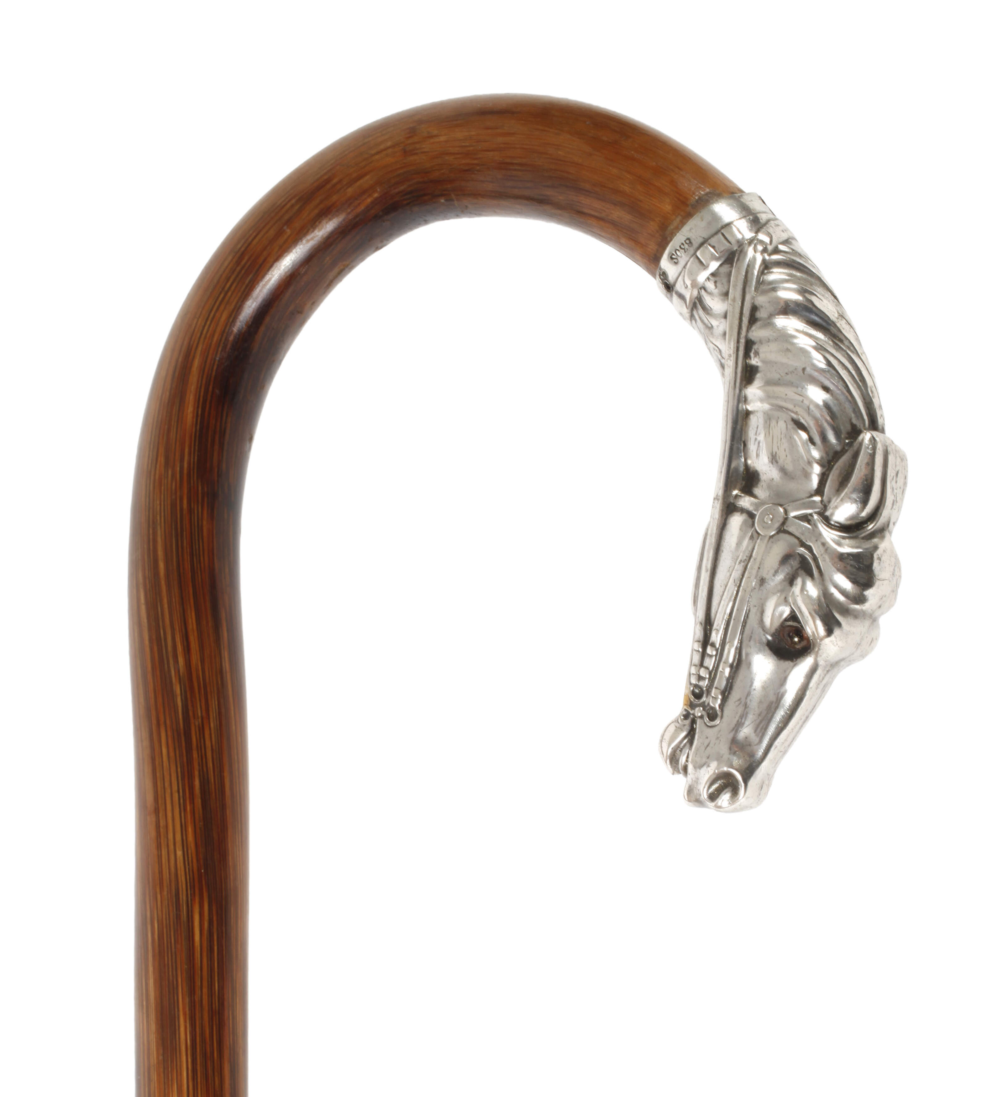 Spazierstock Silber