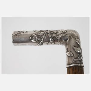 Spazierstock Silber