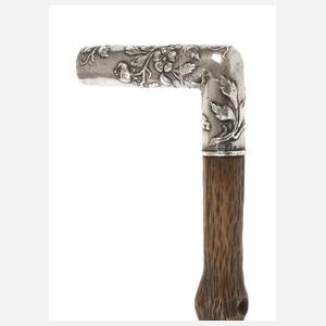 Spazierstock Silber