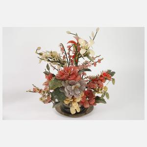Konvolut florale Steinschnitzereien