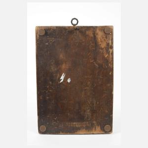 Geschnitzte Wappentafel