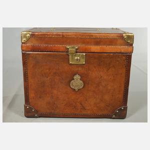 Großer Lederkoffer England
