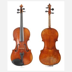 Violine im Etui