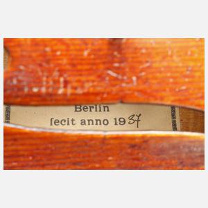 Violine im Etui