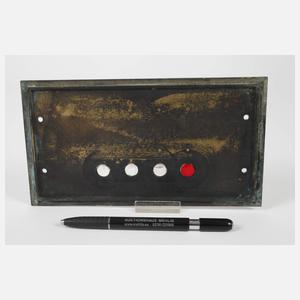 AEG-Aufzugschalttafel