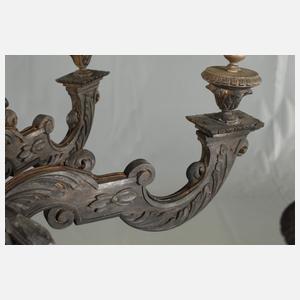 Geschnitzte Deckenlampe