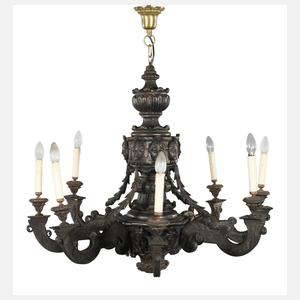 Geschnitzte Deckenlampe