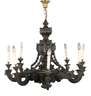 Geschnitzte Deckenlampe