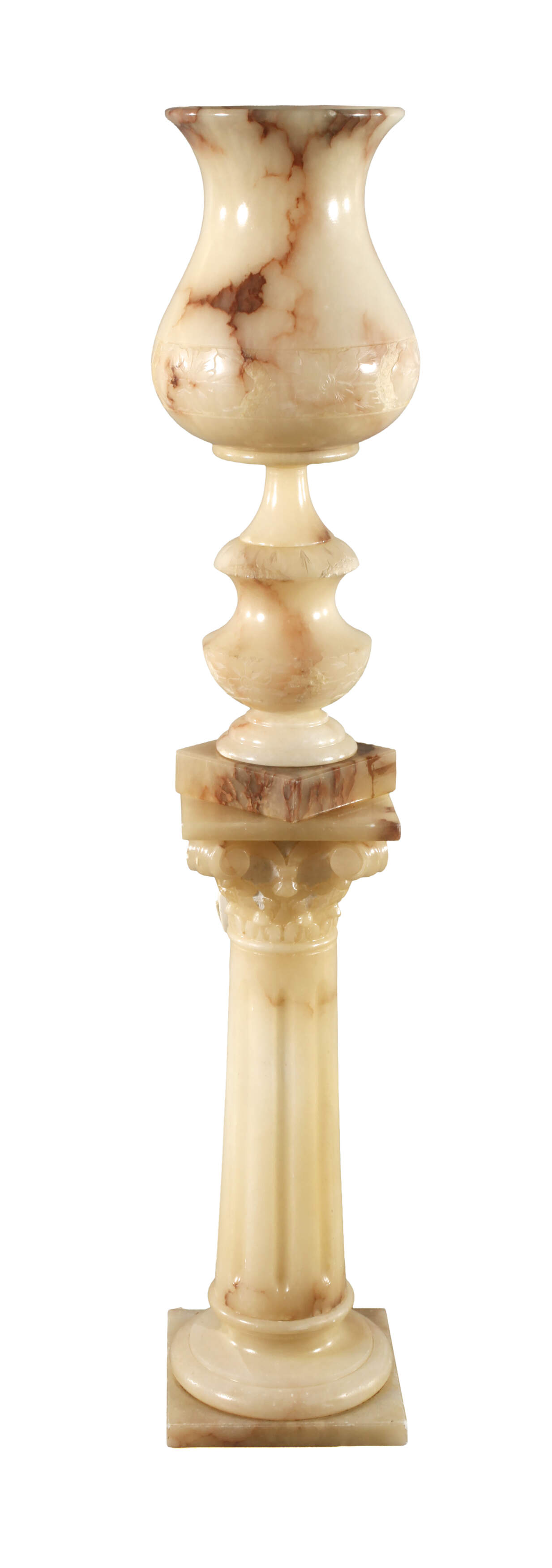 Stehlampe Alabaster