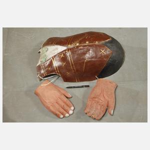 Fastnachtsfigur mit Mollikopf
