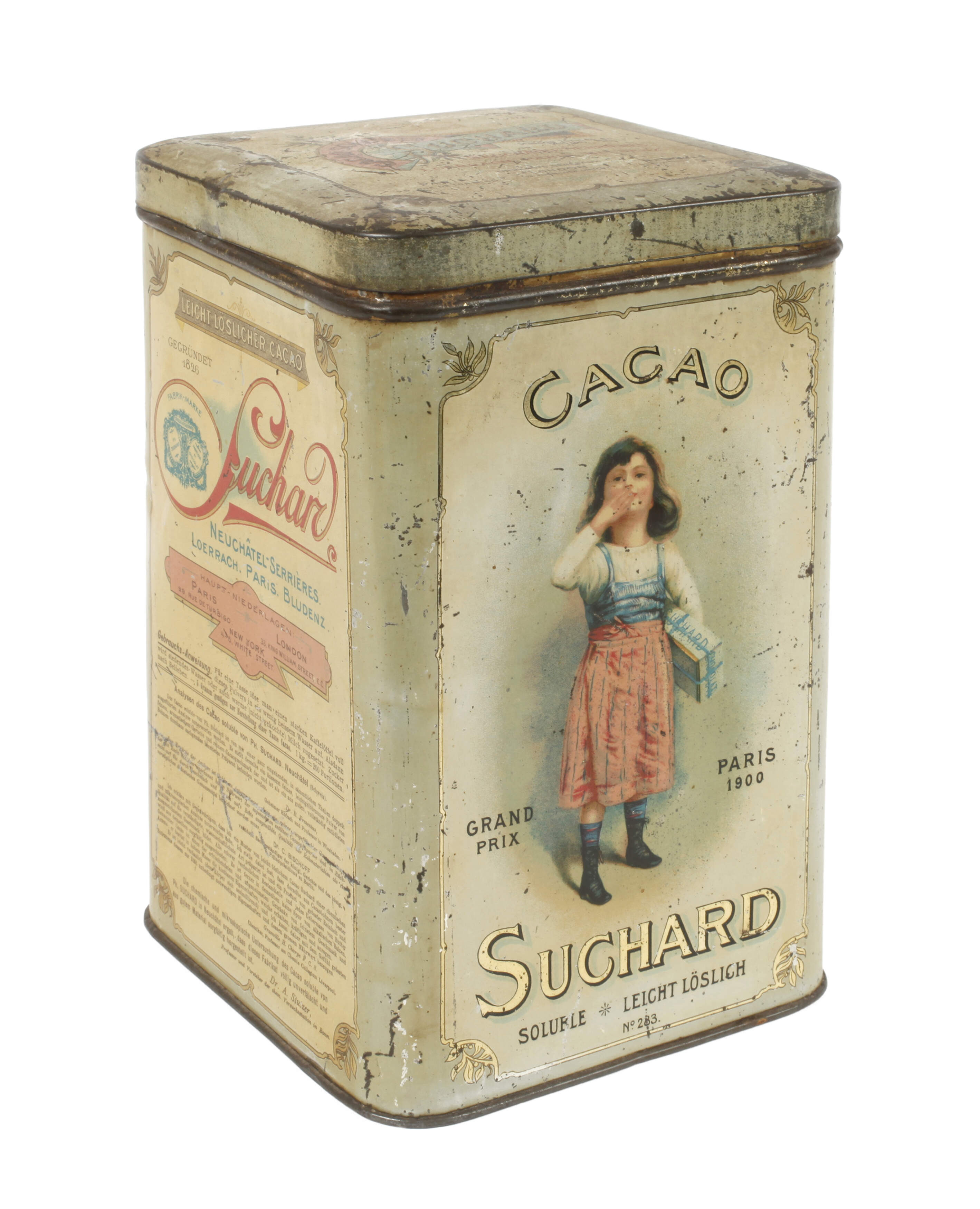 Werbedose Suchard