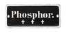 Warnschild Phosphor