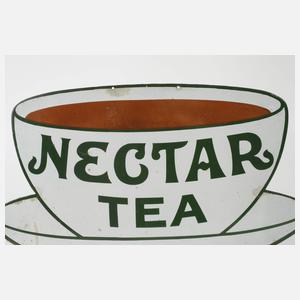 Emailleschild Nectar Tea