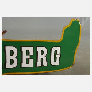 Emailleschild Underberg