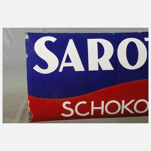 Emailleschild Sarotti Schokolade