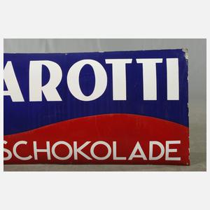 Emailleschild Sarotti Schokolade