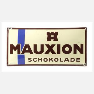 Emailleschild Mauxion