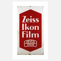 Emailleschild Zeiss Ikon Film111