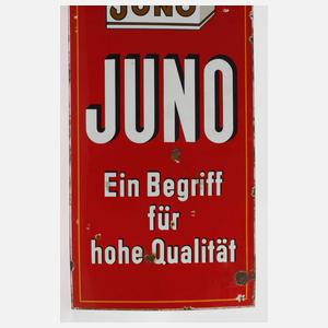 Emailleschild Juno Zigaretten
