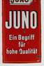 Emailleschild Juno Zigaretten