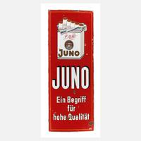 Emailleschild Juno Zigaretten111