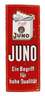 Emailleschild Juno Zigaretten
