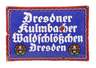 Emailleschild Dresdner Waldschlösschen-Brauerei
