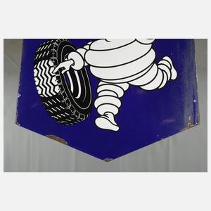 Emailleschild Michelin