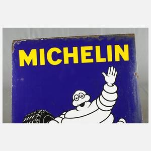 Emailleschild Michelin