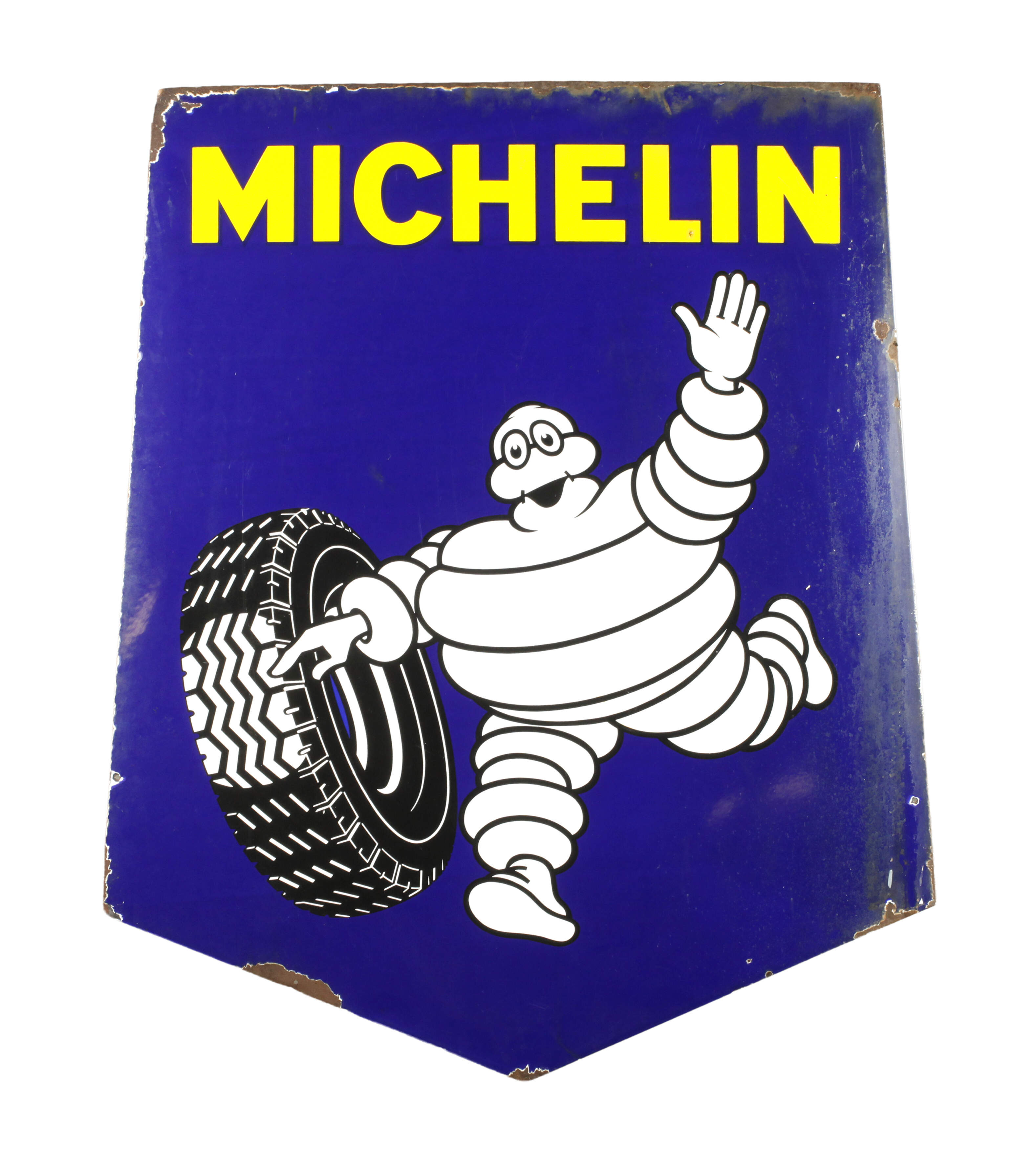 Emailleschild Michelin