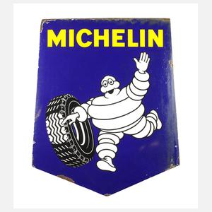 Emailleschild Michelin