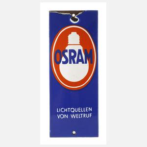 Türschild Osram