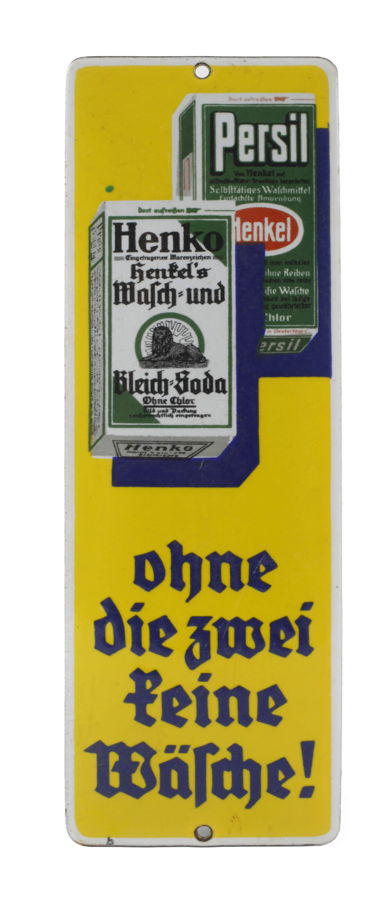 Türschild Persil