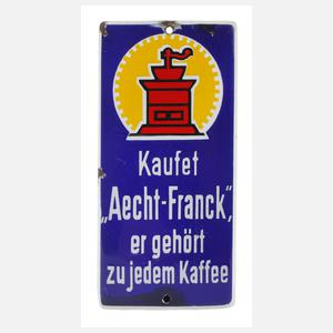 Türschild Aecht Franck