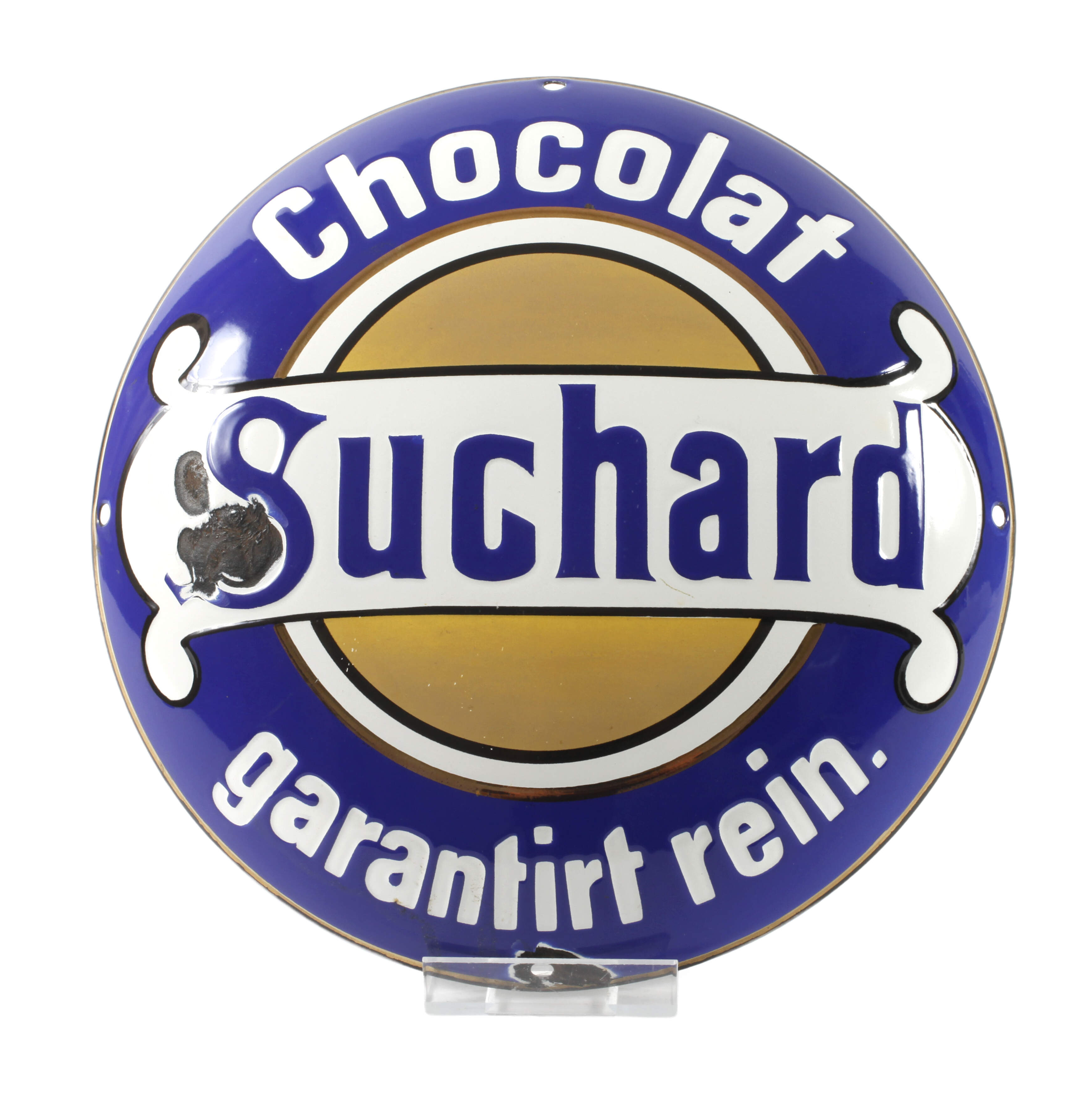 Emailleschild Suchard