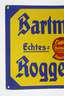 Emailleschild Bartmann