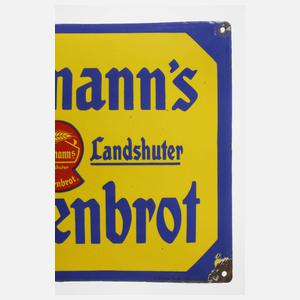 Emailleschild Bartmann